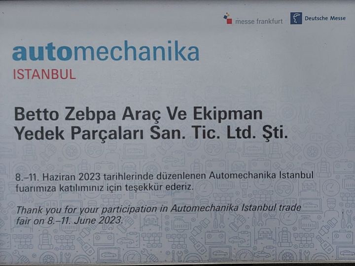 automechanika 2023 İSTANBUL